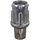 Garland 224073 Polished Stainless Steel Bullet Foot with Hex Base, 1-1/2H X 1-3/8" D