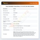 Duke 153036SED Convection Oven 2-Speed Motor 1/2-1/4HP 200-240V 50/60Hz