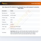 Alto-Shaam ALTTR-34542 Oven Timer Retrofit Kit Knob & 2 Connector 12-Hour 240V 60Hz