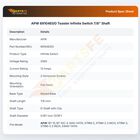 APW 69104EGO Toaster Infinite Switch 7/8" Shaft