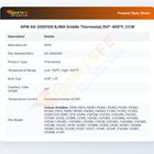 APW AS-2000100 Thermostat 150&deg;F-400&deg;F CCW