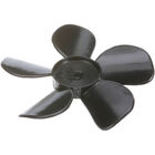 Nor-Lake 123389 5 Black Plastic Fan Blades, 5-1/2", CW Rotation, 3/16" Hole