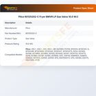 Pitco 60125202-C Fryer BMVR LP Gas Valve 10.0 W.C