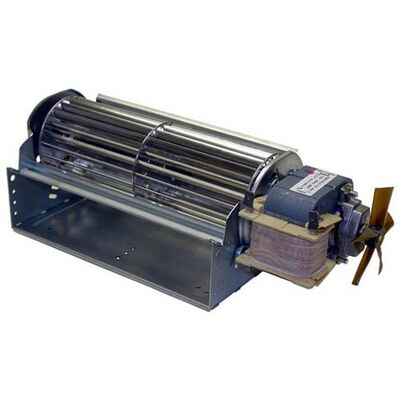 Hatco HTR02-12-066-00 120V Blower Motor with Cooling Fan, 10-1/2" Long, 7-1/4" Wheel