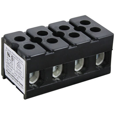 Hatco R02.15.001 Toaster Terminal Block, 4 Pole 85 AMP 600V