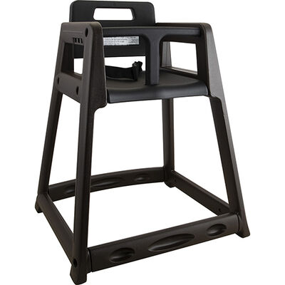 Koala Kare Products KB950-09KD Diner High Chair Knockdown Brown