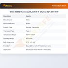 Wells 60892 Warmer Thermostat K 3/16" X 11-5/8" 42" CAP 100-450&deg;F