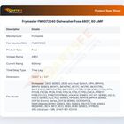 Frymaster FM8072240 Dishwasher Fuse 480V, 60 AMP