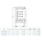 VITLIFE Commercial VKMD-P0970SS 36" Self-Serve Open Air Merchandiser Cooler 14.7 cu. Ft.