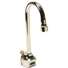 T&S Brass EC-3101 Single Hole Wall Mount Faucet W/Gooseneck Spout 4 1/8"