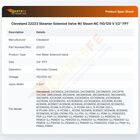 Cleveland 22223 Steamer Soleniod Valve W/ Steam NC 110/120 V 1/2" FPT