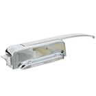Kason 56L05020 SAFEGUARD&reg; Walk in Latch W/O Lock, Latch 11-1/8" Long OD, 3-3/8" WIDE OD, Polished Chrome