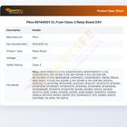Pitco 60144001-CL Fryer Relay Board Class-2 24V
