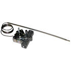 Tri-Star 2067700 Fryer GS Thermostat W/3/16" X 11-5/8" Bulb 36" Cap & Dial 3/8" FPT 200&deg;F-500&deg;F