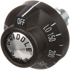 Imperial 1101 Griddle Knob Off-Lo-150-400-Hi BJ