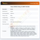 Hobart 416535-6 Relay 10 AMPS 110/120V