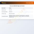 Cres Cor 0848 033 High Limit Switch