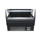 VITLIFE Commercial VKMD-P2080E 77" Black Vertical Open Air Merchandiser 65.3 Cu. Ft.