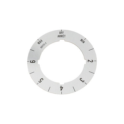Garland 1314104 Dial Insert Max-Off-Min-2-6