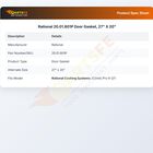 Rational 20.01.801P Door Gasket 27" X 20"