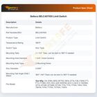 Belleco BELC401100 Limit Switch