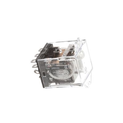 Pitco 60126001 Fryer 3-PDT Relay W/Mounting Tab 24 VAC