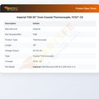 Imperial 1138 Range Thermocouple 30"