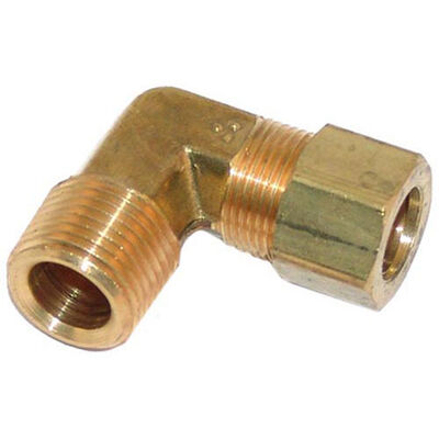 Hobart 719161 Adapter 7/16 Tube X 3/8 MPT, EL