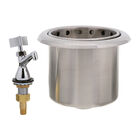 Component Hardware Group K30-1010 S/S Dipper Well Assembly Complete with Faucet