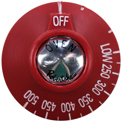 Vulcan Hart VH417576-1 Oven Dial W/Protrusion Thermostat, 2-3/8" OFF-LOW 250&deg;F-500&deg;F