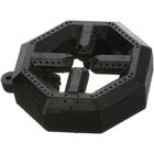 Dynamic Cooking Systems 12123 Open Top Burner 6-1/4" Mounting Ear 6" DIA 8 Sided 4-1/8" Burn
