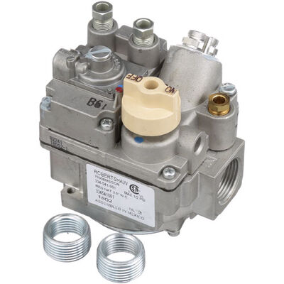 Vulcan Hart 410841-00001 3/4" FPT Safety Bleed Gas Valve, Natural Gas Actuator W/Pilot 300,000 BTU