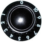 APW 2R-56505 Thermostat Knob Black 2" DIA