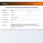 TurboChef 101286 Solid State Dual Voltage Relay 120/240V/40A