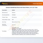 Garland 1293098 Nat Pilot Kit W/ flame Pattern, 1/4" CCT Tube