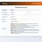 Blodgett 40563 Hex Nut