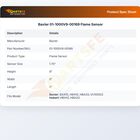Baxter 01-1000V9-00169 Flame Sensor