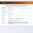 Middleby Marshall 61803 Conveyor Motor Assembly