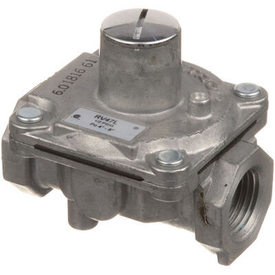 Nieco 2025-A 1/2" FPT Natural Gas Pressure Regulator, 4-8" WC