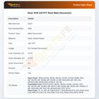 Dean 1016 3/8 FPT Steel Male Disconnect