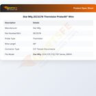 Star Mfg 2EZ3278 Thermistor Probe W/Wire 48"