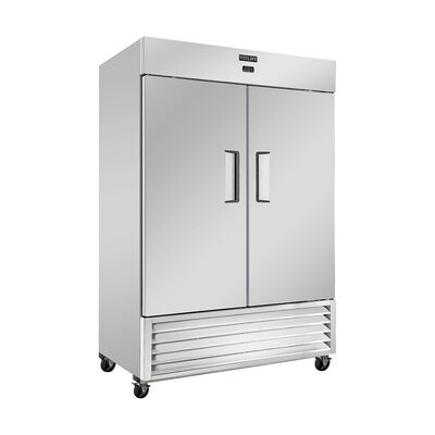 VITLIFE Commercial VRB54R 2-Solid Door Reach-In Refrigerator 44.89 cu. ft.