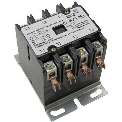 Grindmaster A514005 4 Pole Contactor, 110/120V, 40AMP