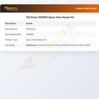T&S Brass 10KM50 Spray Valve Repair Kit