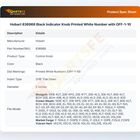 Hobart 836968 Indicator Knob OFF-1-10