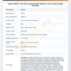 Hobart 416011-1 Direct Spark Ignition Module/ 4 Sec Lockout Single Electrode 25V