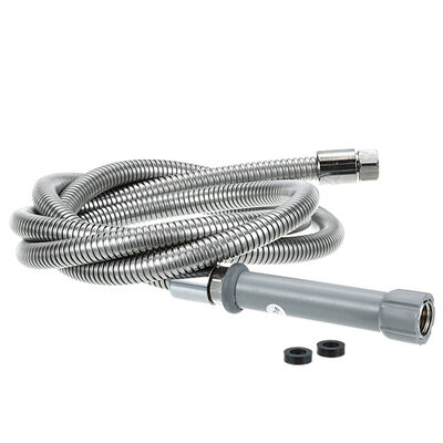 T&S Brass TSB0096H 96" Pre-Rinse Hose With 8" Gray Handle