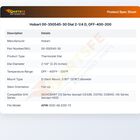 Hobart 00-350545-30 Dial 2-1/4" DIA Off-400&deg;F-200&deg;F