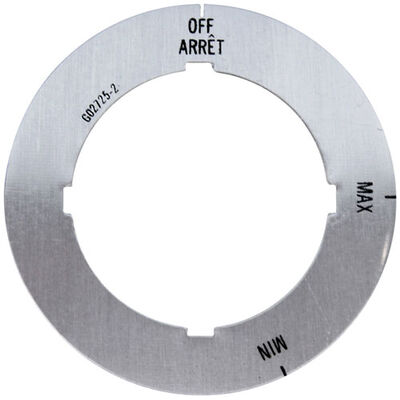 Garland 1314141 Dial Insert OFF-MAX-MIN