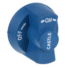 Comstock Castle 12BL Knob 2-1/2" DIA OFF-ON